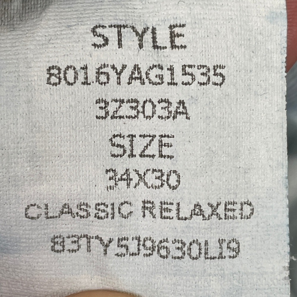 VTG RL Ralph Lauren Polo Jeans Co Jeans Mens 34x30 Classic Relaxed Denim Y2K - Picture 9 of 10